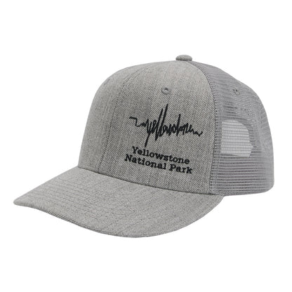 Yellowstone National Park Seismograph Trucker Hat