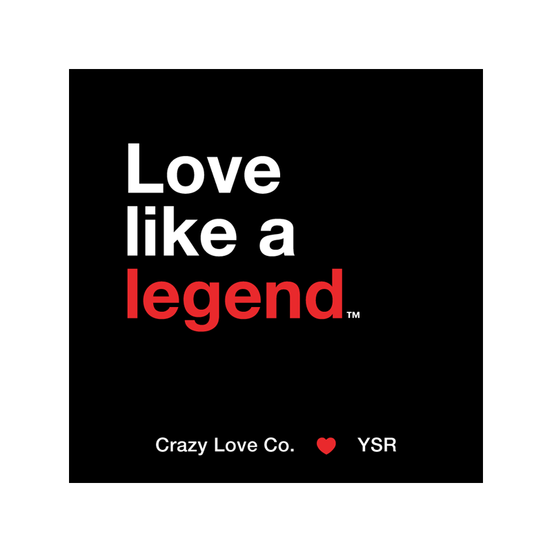Love Like a Legend Sticker