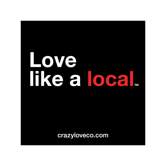 Love Like a Local Sticker