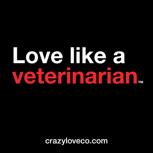 Love Like a Veterinarian Sticker